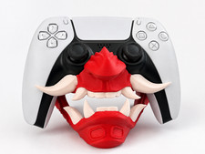 Japanese Oni Mask PS5 Controller Stand Holder Ghost of Yōtei Playstation 5 picture