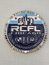 FBI Chicago RCFL Police Challenge Coin picture