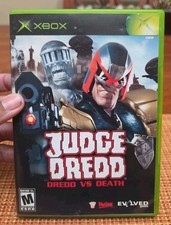 Judge Dredd: Dredd vs Death (Microsoft Xbox, 2005) CIB W/ Great Disc picture