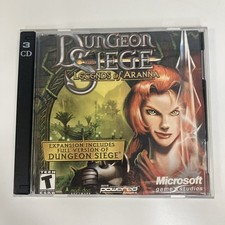 Dungeon Siege: Legends of Aranna Expansion Pack PC Video Game 3 CD Set picture