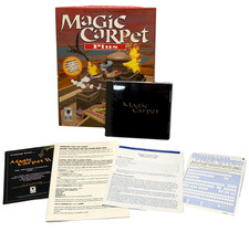 Magic Carpet Plus PC Big Box Video Game *Complete* picture