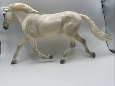 Retired Breyer Horse #1777 Fantasia Del C & Gozosa White Andalusian Spanish Mare picture