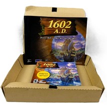 1602 A.D. PC Game CD-ROM Complete in Box w/ Manual Windows 95/98 Infogrames picture