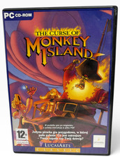 The Curse of Monkey Island - PC CD-ROM Game - 2 Discs - Pegi. NO MANUAL picture