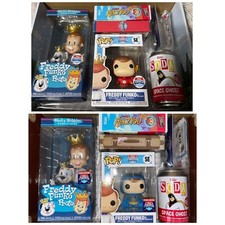 Set Of 2 Funko “Fun On The Run” Boxes Travel & Online Edition w/ Batman & Flash picture