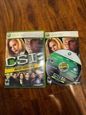 CSI Crime Scene Investigation Hard Evidence (Xbox 360, 2007) Complete w/ Manual picture