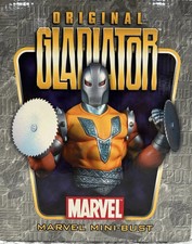 MARVVEL COMICS BOWENS DESIGN ORIGINAL GLADIATOR MARVEL MINI BUST 321/1500 2007 picture