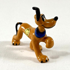 Vintage Hagen Renaker Disney Pluto Miniature Ceramic Figurine Walt Disney Prod picture