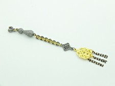 Platinum and Gold Plated Metal tassel for make Prayer Beads Tesbih part 720255 picture