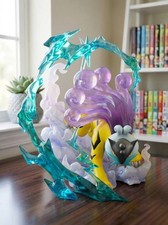 Pokemon Raikou Statue Anime Figure Legendary Beast Johto Diorama Collectible Toy picture