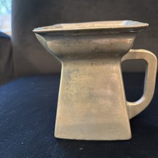 1985 Vintage Wilton Geometric Creamer Pitcher Aluminum Alloy picture