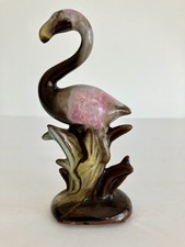Vintage 50s Mid Century Art Deco Style Flamingo Bird Figurine 5” Made In JAPAN picture