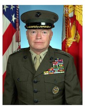 United States Marine General Alfred M. Gray, Jr. 8x10 Photo On 8.5