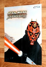 2000 Star Wars Episode I Jedi Power Battles / Rally Championship Vintage Poster picture