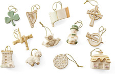Luck of the Irish St. Patrick'S Day Corded Mini Ornament Set 12-Piece picture