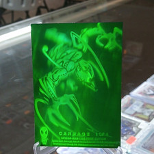 1994 Fleer  Carnage Hologram Card 1 Of 4 picture