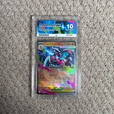 Pokémon TCG Mega Charizard X EX 029 Black Star Promo - ACE 10 picture