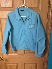 Vintage McDonald's Rare Employee Manager Jacket Adult Size Med picture