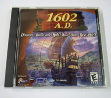 1602 A.D. - PC CD-ROM Game, 1998, with Case & Artwork, Classic City Builder picture