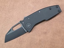 Demko Nano-Shark Stealth DLC CPM 20CV Black Aluminum Handles picture