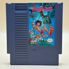 Nintendo NES Game Disney's THE JUNGLE BOOK Authentic Vintage Tested picture