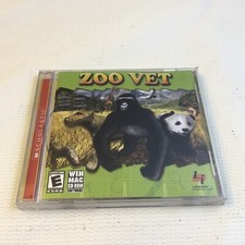 Zoo Vet Veterinary Wild Animal Doctor Simulator PC Game 2005 Legacy Interactive picture