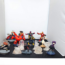 Disney Infinity And Marvel Figures And Power Discs Lot Of 16 picture