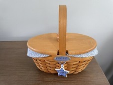 Longaberger 2000 Century Celebration CHEERS BASKET #18945 Complete With Lid picture