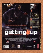 2004 Marc Ecko's Getting Up Contents Under Pressure Xbox Original Ad / Promo v1 picture