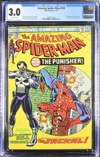 Amazing Spider-Man #129 CGC 3.0 Off-White Pages 1st Punisher picture