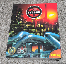 Oil Tycoon PC CD-ROM Big Box 2001 Computer Game Global Star Game Disc New/Sealed picture