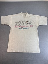 Vintage 1991 Disney World 20 Magical Years Mickey Mouse T Shirt USA L/XL picture