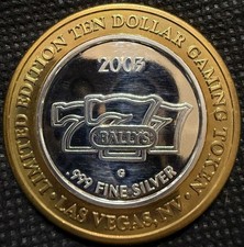 ⭐️Balley’s HOTEL & CASINO Limited Edition 99.99% 1 Oz. Pure Silver Coin⭐️ picture