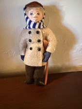 Vintage Gladys Boalt ornament  A Christmas Carol “Tiny Tim” Cratchet signed 1986 picture