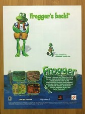 Frogger: The Great Quest PS2 2001 Vintage Print Ad/Poster Official Promo Art picture