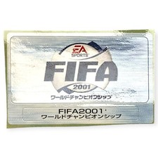 Sony Playstation 2 PS2 EA Sports FIFA 2001 Rare Memory Card Sticker picture
