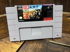 SNES Sim Ant The Electronic Ant Colony Cart Only Super Nintendo Authentic Works picture