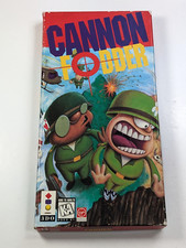 *no manual* Cannon Fodder 3DO with box - scratches on disc picture