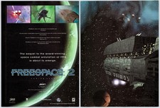 Freespace 2 - PC Game - Vintage Original Print Ad/Poster Volition Promo Art 1999 picture