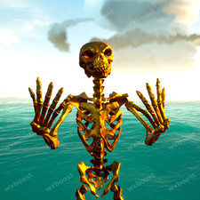 Sea of Thieves Boost PvP 0 - 1.000 Servants of The Flame Golden Skeleton Curse picture