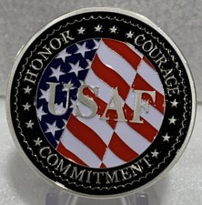 * US Air Force USAF F-35 Lightning II Jet Fighter JSF Military Challenge Coin picture