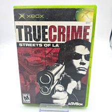 Microsoft Xbox True Crime: Streets of LA Complete w/ Manual NTSC-U/C M 2003 picture