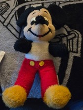 Vintage Mickey Mouse Plush California Stuffed Toys Walt Disney 60s 70s picture