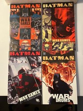 BATMAN WAR GAMES 4 TPB Lot Act 1 2 3 WAR DRUMS 1st Prints Most NM picture