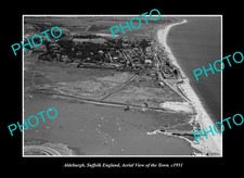 Aldeburgh Suffolk England Town Aerial View 1951 Old Large Historic Photo picture