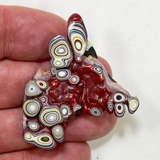 DVH Kenworth Truck Fordite Polished Face Specimen Chillicothe Ohio Ass. (6983) picture