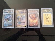 Pokemon TCG Graded Slabs X4 Bundle picture