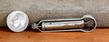 Antique Parker's Pocket Postal Scale - Patent 1880 - Foldable Spring Fishing picture