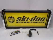 Ski-Doo Sales Service Parts LED Display lighted sign lightbox Wall hanging Light picture