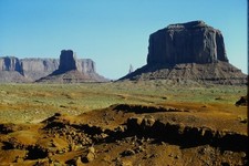 c1960's Kodachrome 35mm Slide, Monument Valley Desert Landscape Arizona Colorado picture